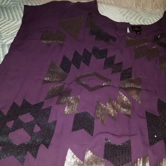 Sequin Shirt - plus size - Picture 3 of 4